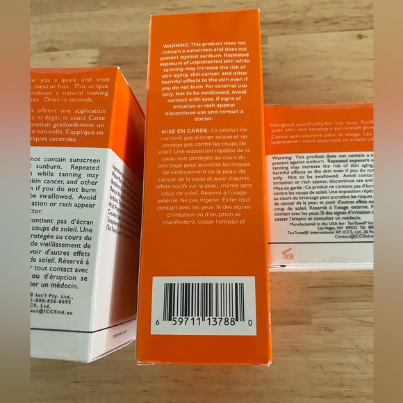 Tan Towel look good naked 3 pcs face towels, 1/2 body towels & perfect glow drop - Picture 7 of 9